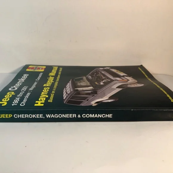 Haynes 1984-2001 Jeep Cherokee Wagoneer Comanche Repair Manual - Picture 9 of 9